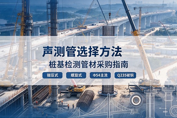 迭部声测管选型标准