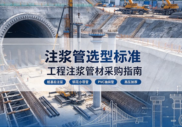 迭部注浆管选型标准